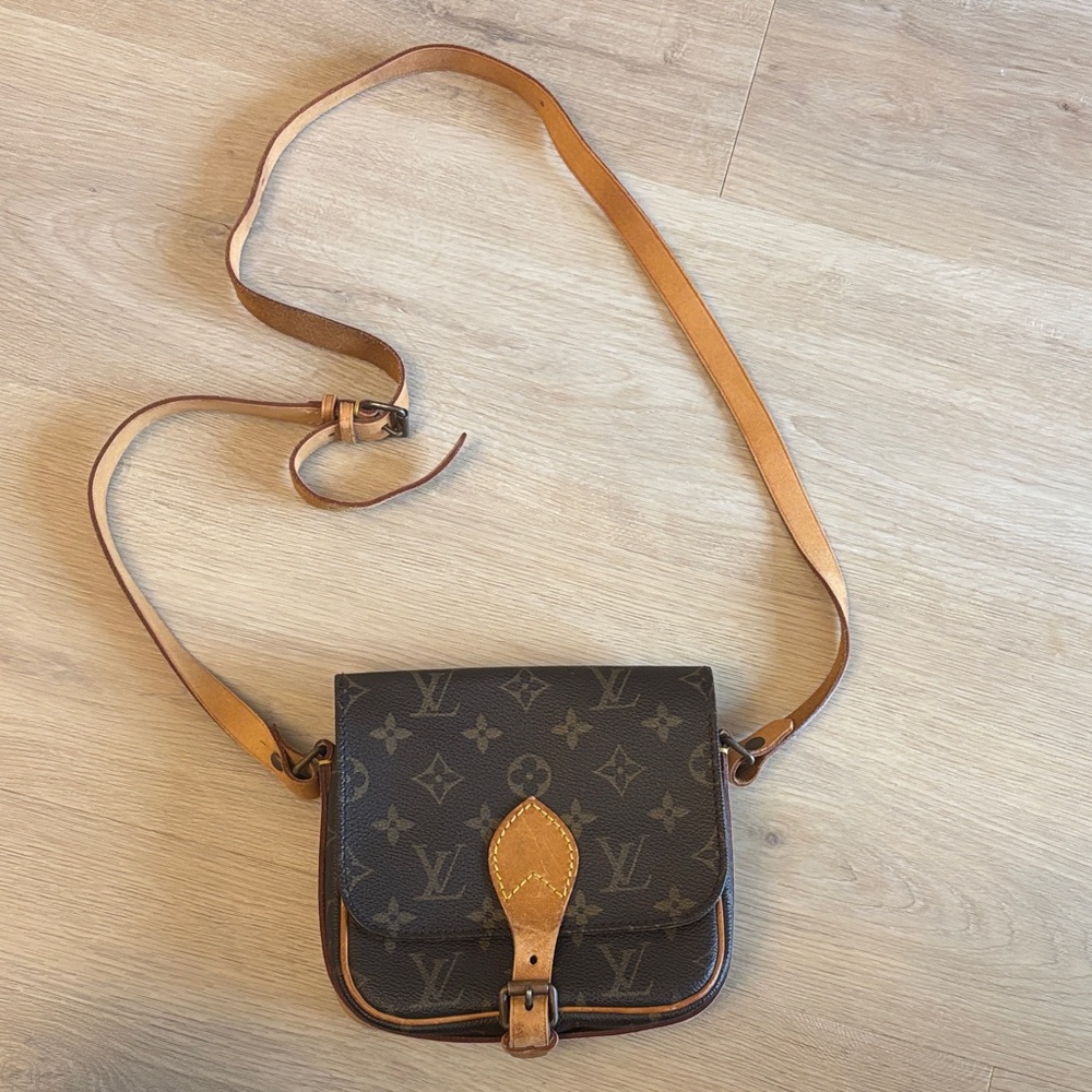Louis Vuitton Dark Brown Monogram Crossbody Bag